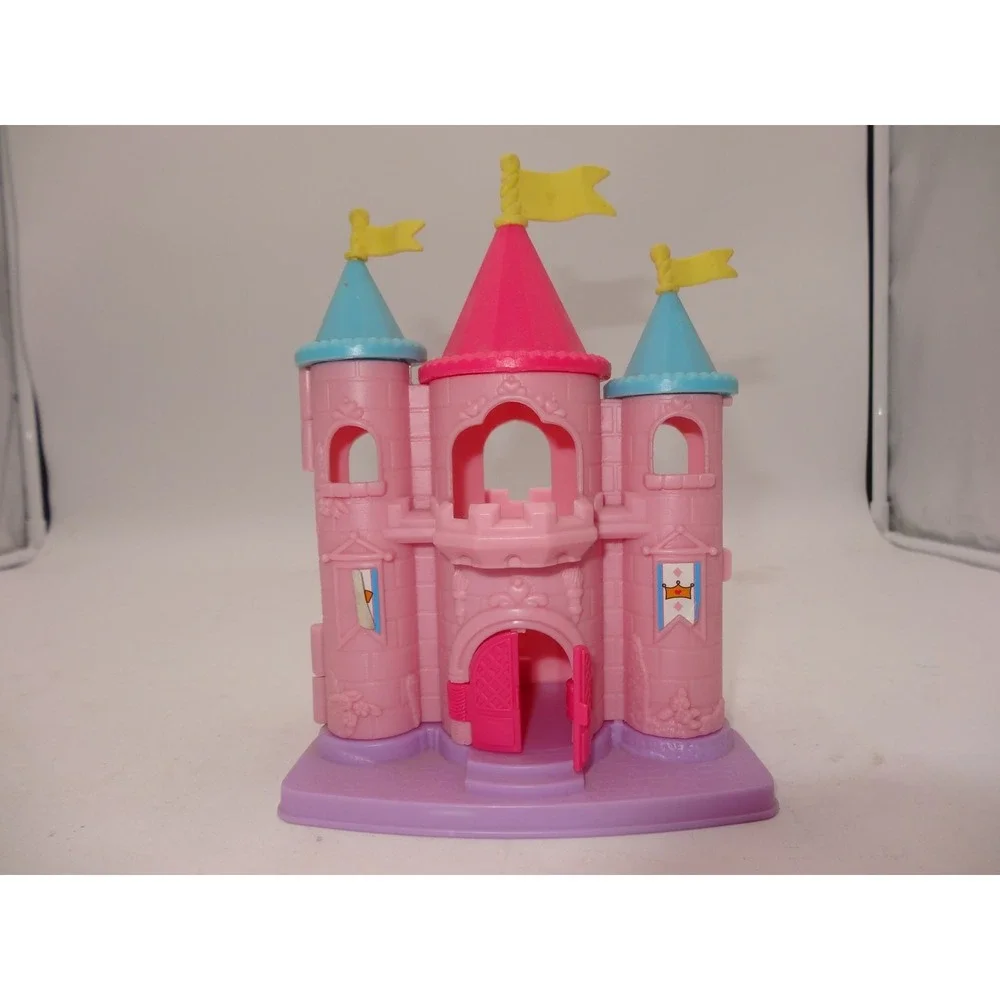 Hello Kitty Castle king queen Blue Box play set Toho Polly Pocket miniature Rare